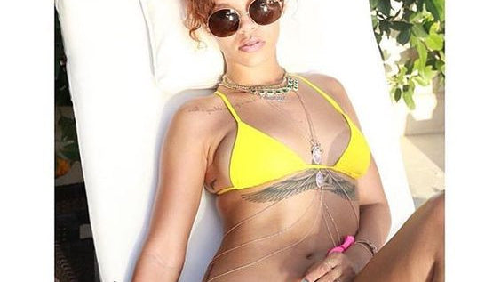 Queen Rihanna in our Silk Scarves!!!